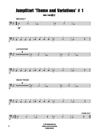Jump Start - Peter Blair - Partition - Trombone